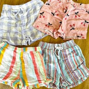 Cat & Jack Canvas Shorts Bundle